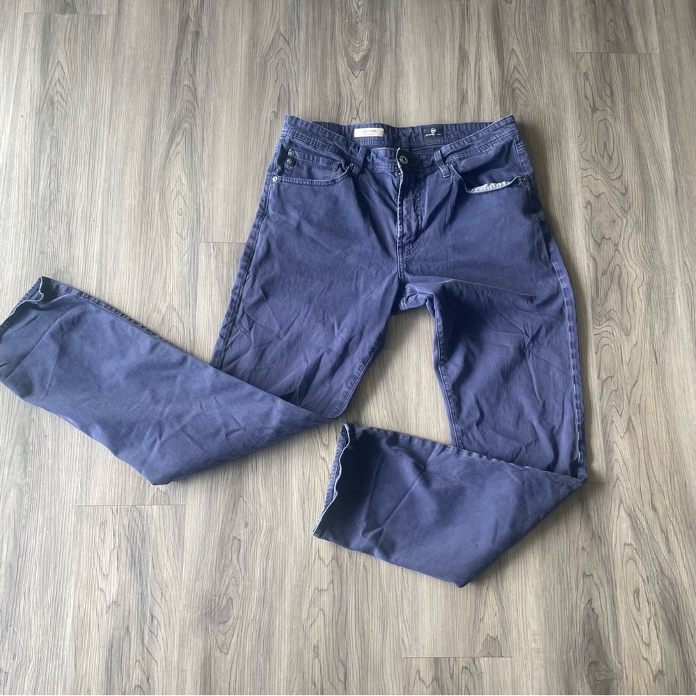 AG Adriano Goldschmied Men's Blue Pants